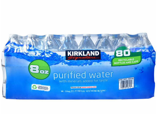 Kirkland Signature Premium Drinking Water 8 fl oz (80-pk)