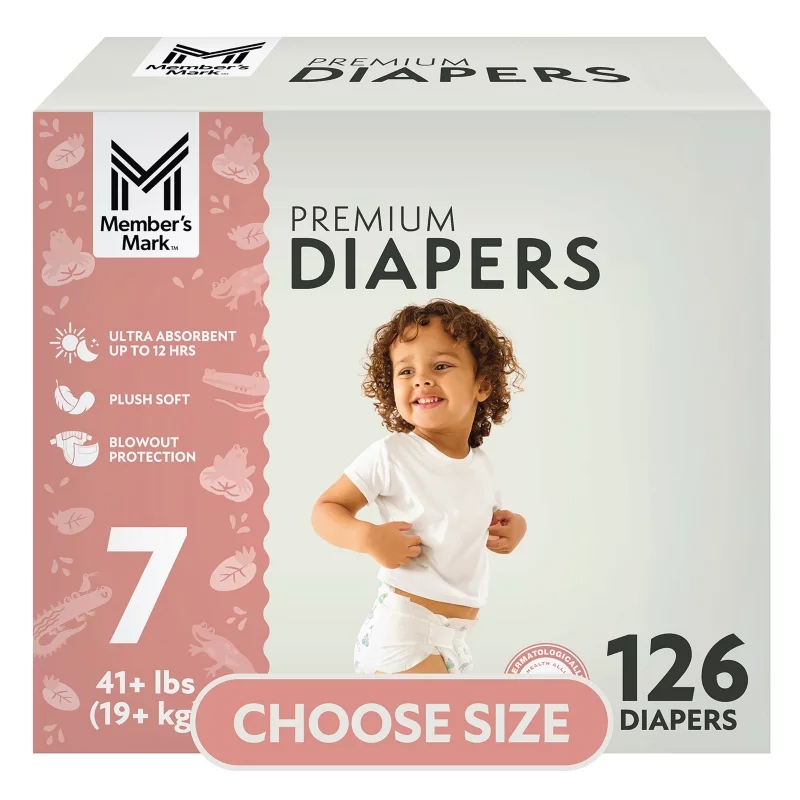 Members Mark Diapers Sam's Newborn Diapers Member's Mark